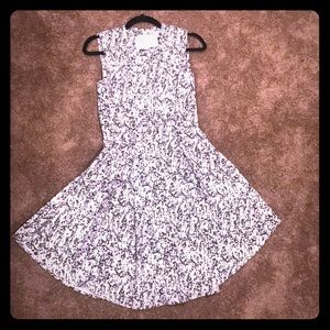 NWT Fit & Flair Patterned Dress